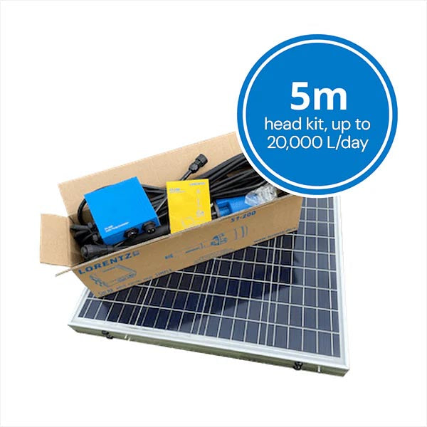 Premium Self-Install 5m Head Solar Pumping Kit