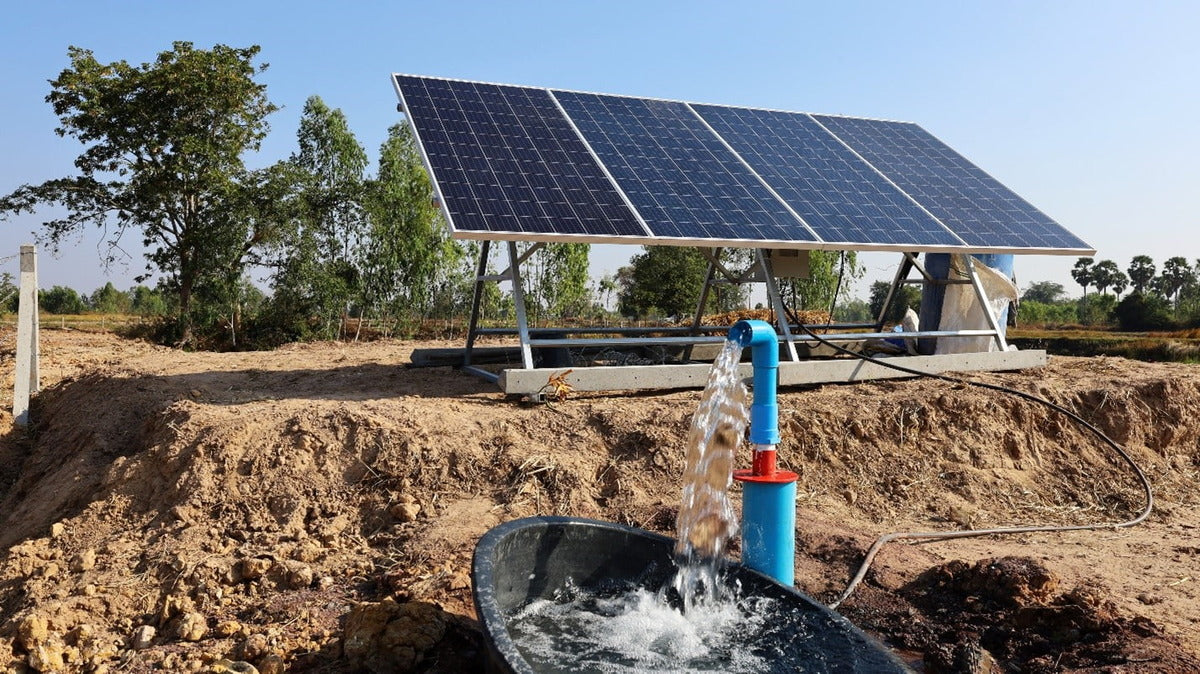 Increasing Farm Sustainability: The Environmental Benefits of Solar Water Pumping