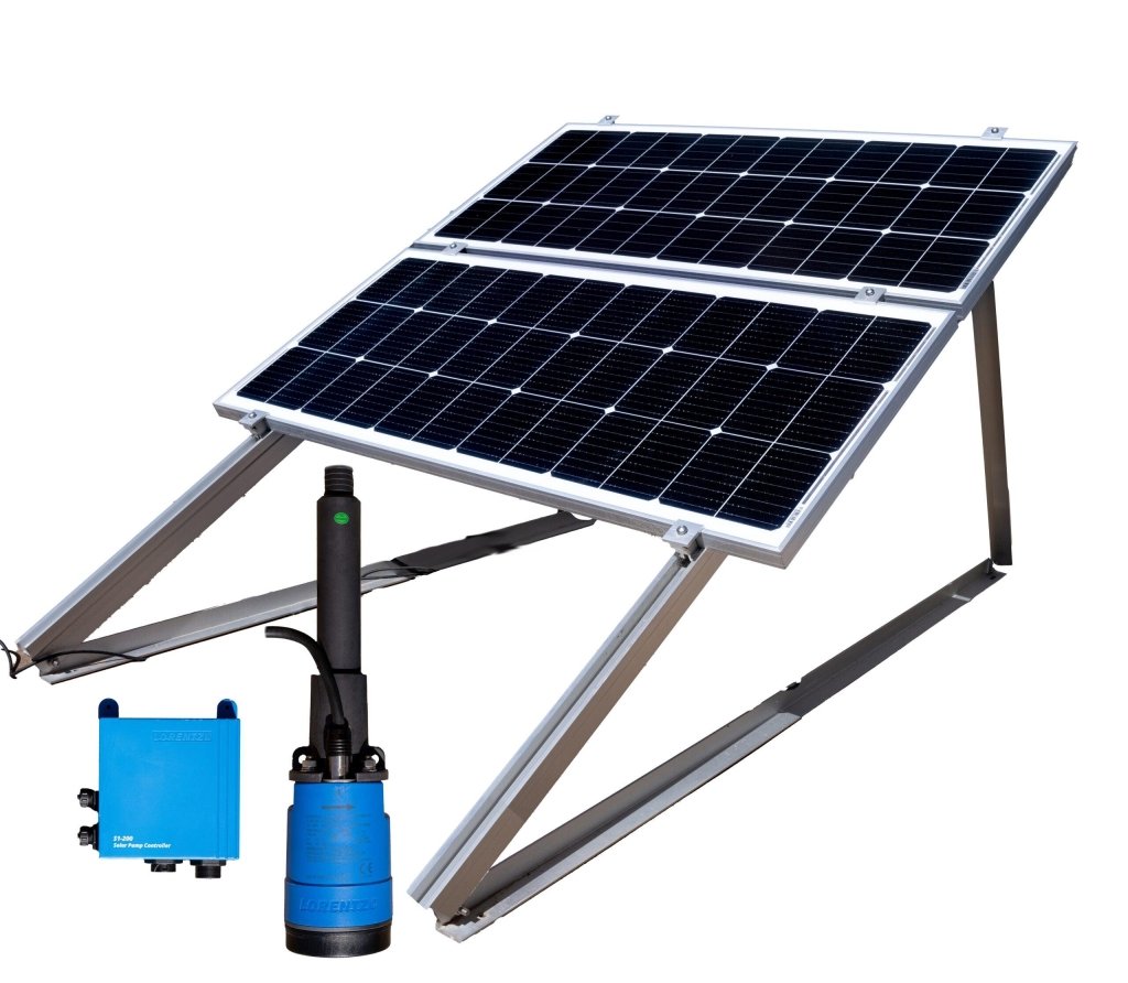 S1-200 Self-Install 10m Head Solar Pumping Kit - Lorentz Australia